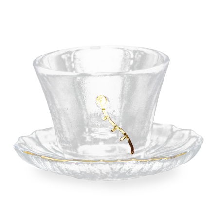 Пиала с подставкой "Ледяное озеро" 50мл | 茶杯. Price: ₽1,740 rub.