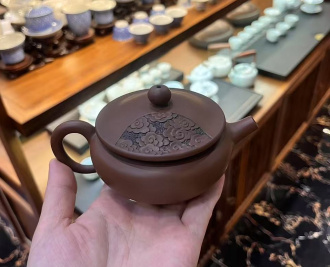 Чайник глиняный "Гравировка".. Price: ₽13,570 rub.