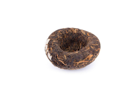 Pressed Raw Pu-erh Tea - Шэн пуэр 2006 г. «Цзаочунь шэнтай» марки «Бацзяотин» завода «Лимин» гнездо 100 г, 