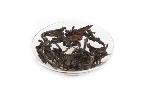 Northern Fujian Oolong from Wuyi, Yan Cha Da hong pao 4 nong xiang (Big red robe, deep fried)