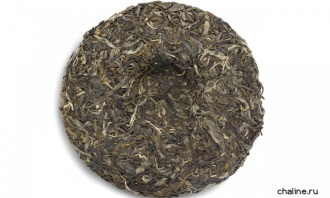 Chaline Pu-erh Tea - Шэн пуэр 2016 г. "Биндао" марки "Чайная Линия" 200 г, 