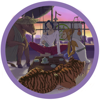 Sticker "Harmony" 6x6 cm. Price: ₽50 rub.