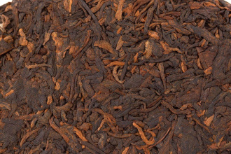 Pressed Rip Pu-erh Tea - Шу пуэр 2005 г. «Биндао лаошу» 357 г, 