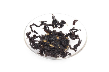 Northern Fujian Oolong from Wuyi, Yan Cha Wuyi Te lohan yancha (Cliff Iron Arhat of Wuyi)