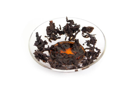 Pressed Rip Pu-erh Tea - Шу пуэр 2017 г. «Цзян синь» завода «Чашуван» 357 г, 