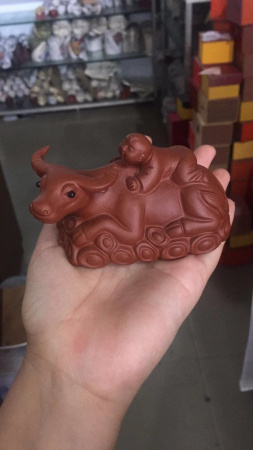 Чайная фигурка глиняная «Мать-буйволица». Price:  rub.