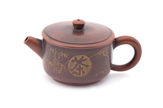 Исинский глиняный чайник «Бамбуковая роща» мастер Ин Хуаюй. Price: ₽5,700 rub.