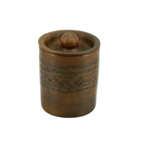 Чайница глиняная ручной работы "Крынка", 530 мл.. Price: ₽1,240 rub.