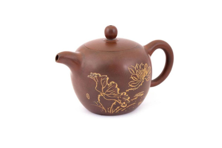 Чайник из гуансишной глины «В пруду», 225 мл.. Price: ₽10,700 rub.