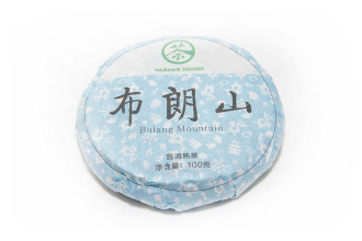 Chaline Pu-erh Tea - Шу пуэр 2016 г. «Булан шань» марки «Чайная Линия» 100 г