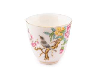 Пиала фарфоровая «Наблюдай весну» 50 мл | 茶杯. Price: ₽190 rub.