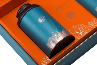 Gift wrapping with jars for loose tea "Tea party by the sea". Price: ₽5,420 rub.