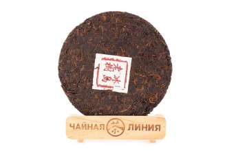 Pressed Rip Pu-erh Tea - Шу пуэр 2005 г. «Биндао лаошу» 357 г, 