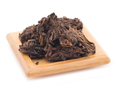 Loose Leaf Pu-erh Tea - Шу пуэр 2012 г. "Лао ча тоу" (Старые чайные головы), 