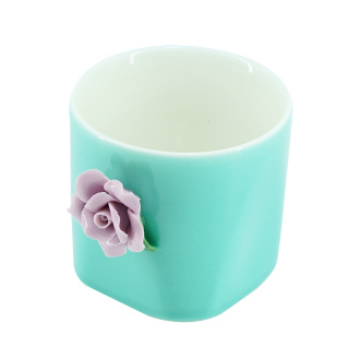 Пиала авторская "Мятная роза" 100мл | 茶杯. Price: ₽1,870 rub.