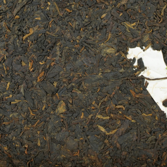 Chaline Pu-erh Tea - Шу пуэр 2023 г. "Тихая ночь" марки "Чайная Линия" 200 г, 