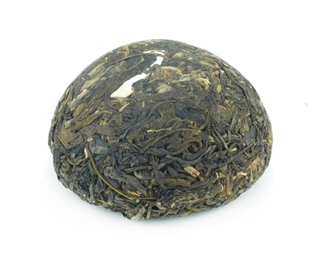 Pressed Raw Pu-erh Tea - Sheng Pu'er 2020 Qicai Fenghuang plant nest 100 g, 