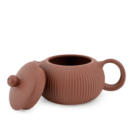 Ceramic teapot from Yixing, Jiangsu "Contours", 200 ml.. Price: ₽8,320 rub.