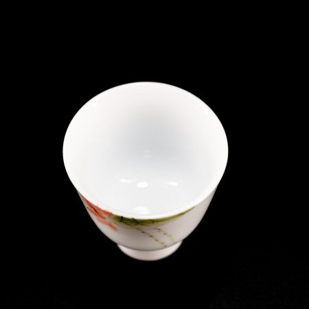 Hand-painted ceramic bowl "Lonely Nymph", 50 ml. | 茶杯. Price: ₽1,220 rub.