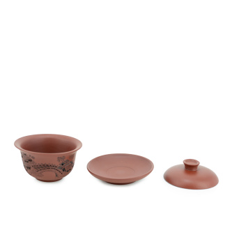 Ceramic Gaiwan from Yixing, Jiangsu "Bridges". Price: ₽8,800 rub.
