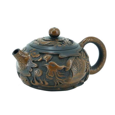 Jianshui Yunnan Dragon and Phoenix Clay Teapot, 250ml. Price: ₽53,240 rub.