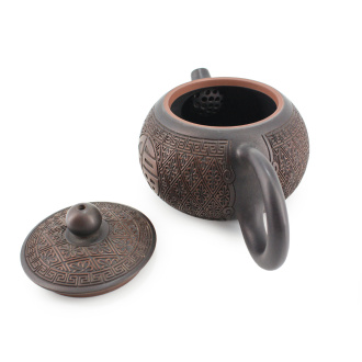 Глиняный чайник из Цзяньшуй, Юньнань "Двухцветный". Price: ₽8,530 rub.