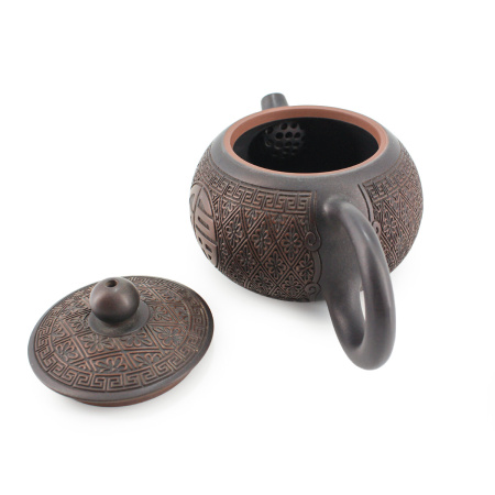 Глиняный чайник из Цзяньшуй, Юньнань "Двухцветный". Price: ₽8,530 rub.
