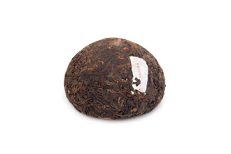 Pressed Rip Pu-erh Tea - Shu puer 2018 "Lux" brand "Pine and Crane" factory "Xiaguan" nest 100 g, 