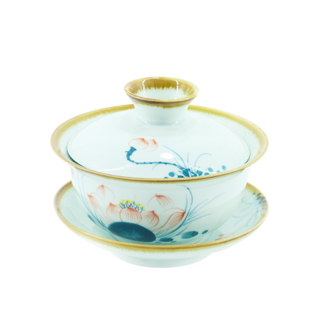 Gaiwan "Buds with a Golden Border", 180 ml. Price: ₽2,570 rub.