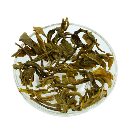 Pressed Raw Pu-erh Tea - Шэн пуэр 2021 г. "Таинственное место" завода "Юнфа" 357 г, 