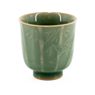 Пиала керамическая "Нефритовый бамбук", 45 мл | 茶杯. Price: ₽4,470 rub.