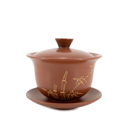 Ceramic Gaiwan from Yixing, Jiangsu "Copper Brown", 180 ml.. Price: ₽11,260 rub.