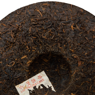 Dark Tea (Hei cha) - Любао 2015 года "0309" марки "Сань Хэ", 