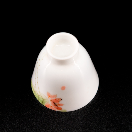 Hand-painted ceramic bowl "Lonely Nymph", 50 ml. | 茶杯. Price: ₽1,220 rub.