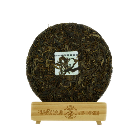 Pressed Raw Pu-erh Tea - Sheng Pu'er 2021 "Early Spring in Bingdao" by Kaishunhao brand, 357 g, 