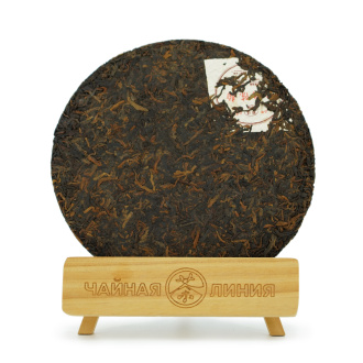 Pressed Rip Pu-erh Tea - Шу пуэр 2013 г. "Старая рифма" завода "Чжунжуй" 357 г, 