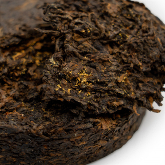 Dark Tea (Hei cha) - Любао Цзиньхуа марки "Сань хэ" 100 г, 
