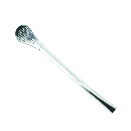 Бомбижья для мате (бомбилья) металлическая трубочка с фильтром "Счастливый человек". Price: ₽530 rub.