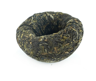 Pressed Raw Pu-erh Tea - Sheng Pu'er 2020 Qicai Fenghuang plant nest 100 g, 