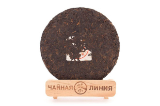 Pressed Rip Pu-erh Tea - Шу пуэр 2017 г. «Аромат Мэнхай» завода «Баньпэн гушу» 357 г, 