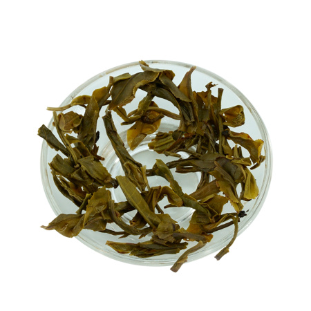 Pressed Raw Pu-erh Tea - Sheng Pu'er 2021 "Early Spring in Bingdao" by Kaishunhao brand, 357 g, 