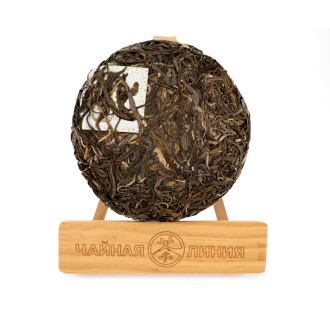 Chaline Pu-erh Tea - Шэн пуэр со старых деревьев гор Лаоманьэ марки "Чайная Линия" 200 г, 