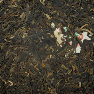 Pressed Raw Pu-erh Tea - Шэн пуэр 2007 г. "Пуэр из Наньцзянь" завода "Тулинь" 225 г, 