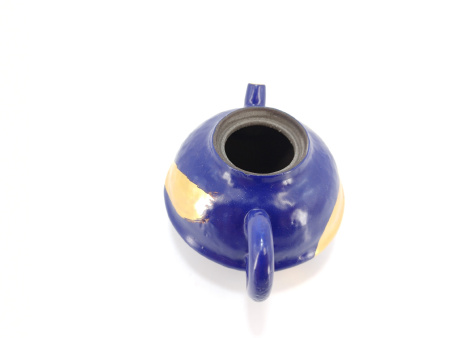 Глиняный чайник ручной работы "Лазурь и злато" мастера Хуан Жунхуа в стиле Сино. Price: ₽16,170 rub.