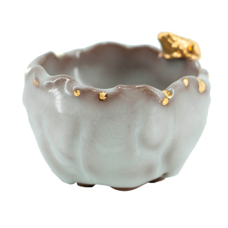 Пиала авторская ручной работы "Лиловое озеро", 100 мл. | 茶杯. Price: ₽8,150 rub.