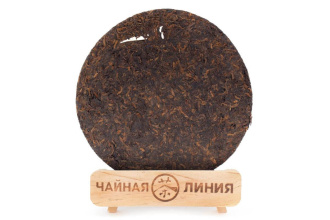 Pressed Rip Pu-erh Tea - Shu Puer 2015 "The older, the more aromatic" by the Chashuvan plant 357 g, 