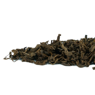 Loose Leaf Pu-erh Tea - Шу пуэр 2021 г. "Камфорный аромат больших деревьев", 
