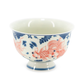 Пиала керамическая "Златые рыбки" 90мл | 茶杯. Price: ₽1,790 rub.