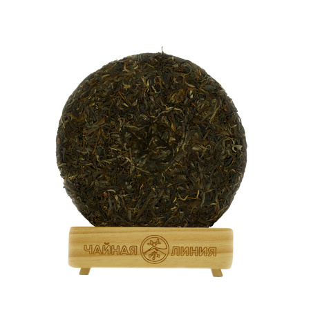 Pressed Raw Pu-erh Tea - Sheng Pu'er 2021 "Early Spring in Bingdao" by Kaishunhao brand, 357 g, 