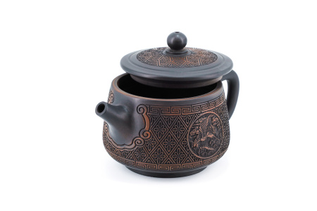 Глиняный чайник из Цзяньшуй, Юньнань "Путь ХЭ", 355 мл. Price: ₽18,130 rub.
